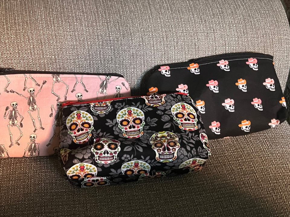 Makeup Bag &quot;Day of the Dead&quot;